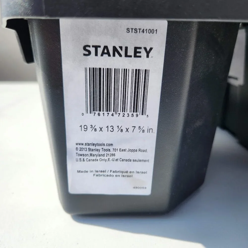 Stanley Tool Caddy Tool box toolbox organization cleaning supplies organizer or